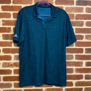 Nike Men's Teal Blue Polo Shirt